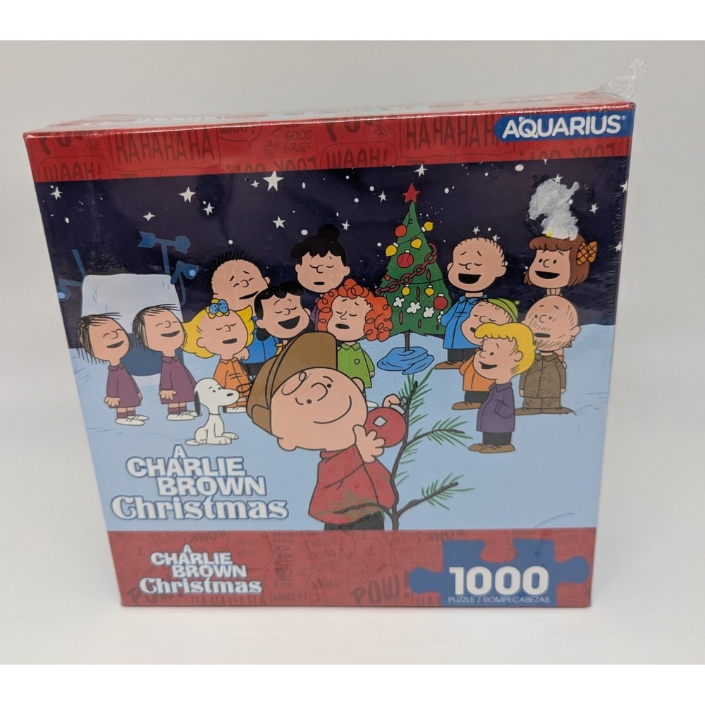 Peanuts A Charlie Brown Christmas 1000 Pc Christmas Jigsaw Puzzle Snoopy Sealed